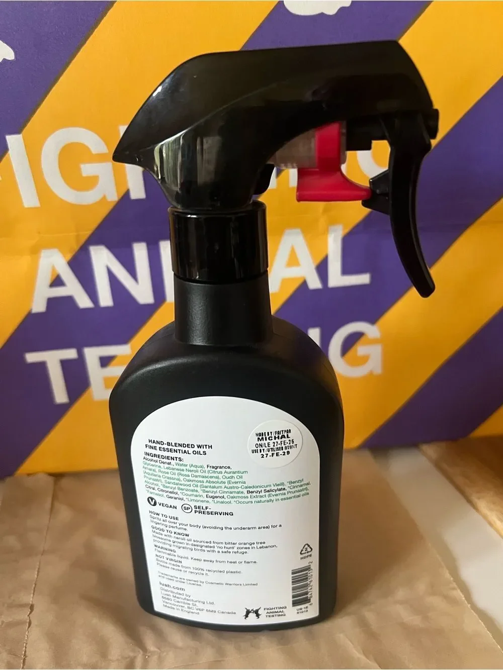 Lush Salty Body Spray - 6.7 oz BRAND NEW
